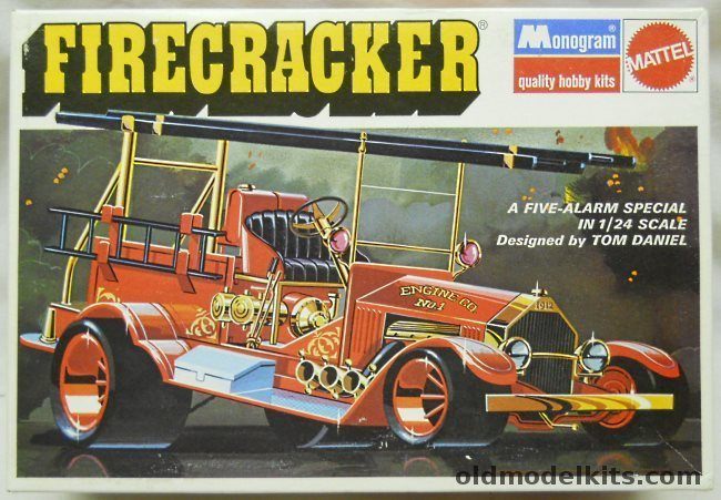 Monogram 1/24 Tom Daniel Firecracker, 5985 plastic model kit